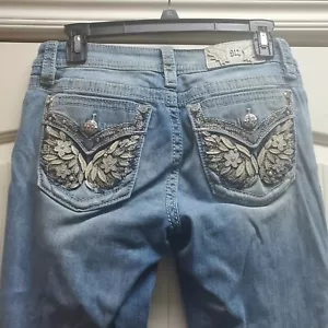 Miss Me Womens Designer Jeans 28 Waist 21 Inseam 28x21 A9 - Picture 1 of 8