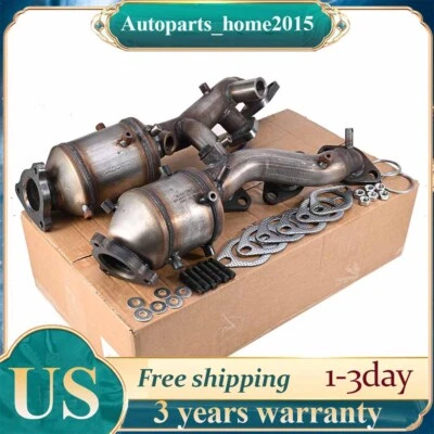 Manifold Catalytic Converters For 2002-2004 Nissan Xterra / Frontier 3.3L OBDII - Image 1 of 4