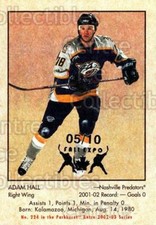 2002-03 Parkhurst Retro Fall Expo #224 Adam Hall