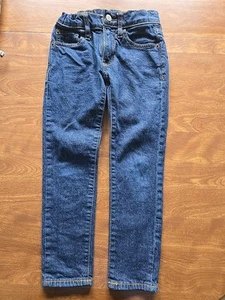 BOYS 6 GAP DENIM SLIM TAPER BLUE JEANS (SIZE 6) - Picture 1 of 7