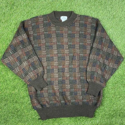 Suéter Pullover Vintage Años 90 Neiman Marcus Mezcla Alpaca/Lana/Mohair Talla XL PAPÁ Foto 1 de 4