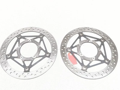 Juego de rotor de freno de disco delantero 14 15 Honda VFR800F Interceptor Sunstar Foto 1 de 4