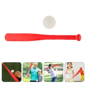 1 Set Fun Baseball Set Baseball Training Bat Ball Toys Outdoor Sports Game Kids - Picture 1 of 12