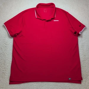 Nike Dri-FIT Georgia Bulldogs UGA Polo Hombre’s 2XL Rojo Rendimiento - Imagen 1 de 10