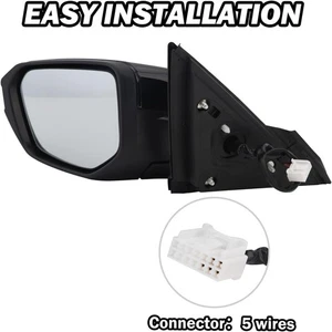 Außenspiegel Fahrerseite kompatibel mit 2016-2021 Honda Civic elektrisch beheizbar, Ci... - Bild 1 von 9