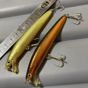 Maria Princess M90S Set of 2 Fishing Lures Black Pink Used - Picture 1 of 5