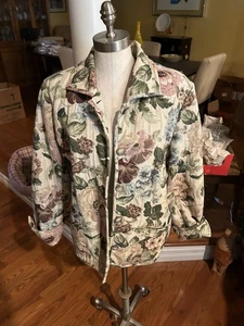 Vintage Women’s Napa Valley Tapestry Jacket/Blazer Size 18W. multi color - Picture 1 of 7