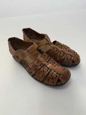 Sandálias femininas Cobb Hill by New Balance Paige couro pescador tamanho 10N - Imagem 1 de 4