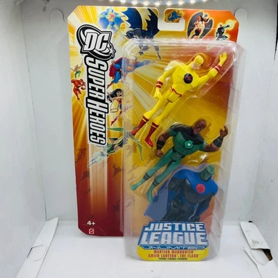 Justice Lords Flash Linterna Verde Liga de Cazadores Marcianos Ilimitado Nuevo en Paquete Mattel Foto 1 de 4