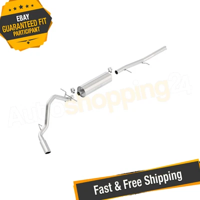 Borla 140343 Touring Catback Exhaust for 09-13 Chevy Silverado/GMC Sierra 1500 Foto 1 de 4