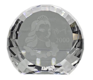 Swarovski Crystal Paperweight, 2000 Large Columbine, (256855) 2.4" MIB - Picture 1 of 1