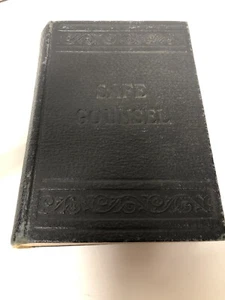 Antique 1920 Safe Counsel- Searchlights For Light On Dark Corners Light & Life - Picture 1 of 5