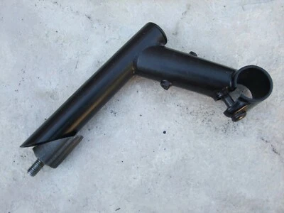 Vintage JNL 25.4 Quill MTB Stem, 1" High rise Clamp, Black - Image 1 of 2