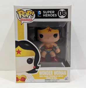 Funko Pop! Wonder Woman #08 DC Super Heroes Comic Collectible Vinyl Figure Toy - Picture 1 of 7