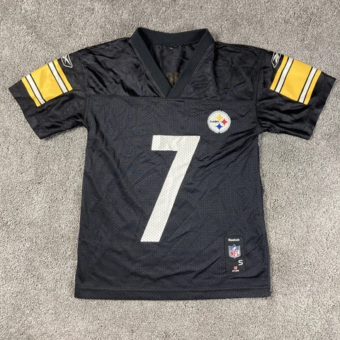 Reebok NFL Pittsburgh Steelers Ben Roethlisberger Jersey Youth Small 8 Cover