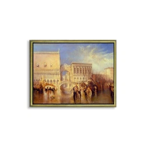 Stampa su Carta su tela o Quadro su tela o con Cornice William Turner Venice - Foto 1 di 9