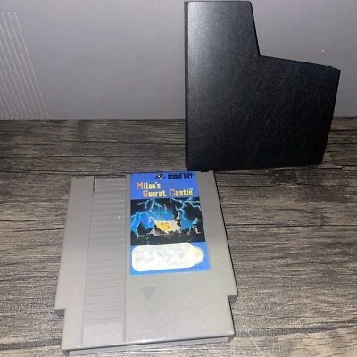 Vintage Milon's Secret Castle Nintendo Entertainment System NES game TESTED - Image 1 of 4