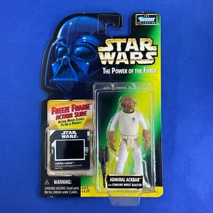 ADMIRAL ACKBAR Star Wars ROTJ Power of the Force 3.75" Actionfigur 1997 MOC - Bild 1 von 5