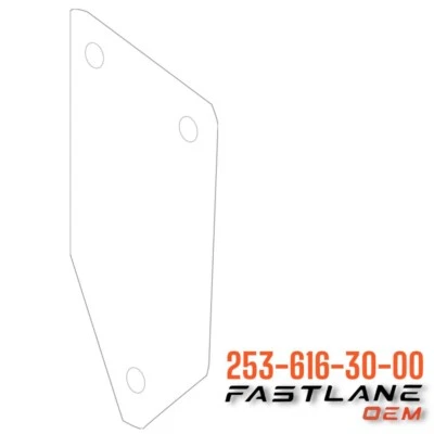 Mercedes-Benz GLC 300 2016-2022 junta de barra de impacto, derecha nueva OEM 253-616-30-00 Foto 1 de 4