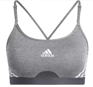 ADIDAS Sport-BH Gr.: L / A - C NEU Aeroreact Training Light-Support 3-Stripes - Bild 1 von 3