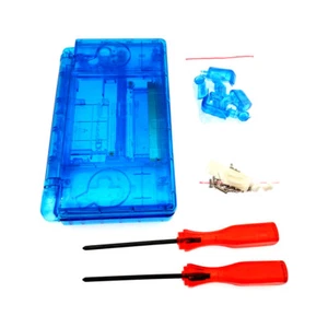 Transparent Clear Blue Housing Shell Case For Nintendo DS Lite NDSL DSL - Picture 1 of 6