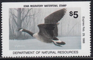 USA Iowa   MNH Waterfowl  Ducks Jaffe IA16  Value $ 15.00 - Picture 1 of 1