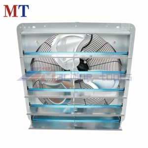 20'' Shutter Exhaust Fan Aluminum Wall Mounted Greenhouse Garage High Speed - Picture 1 of 17