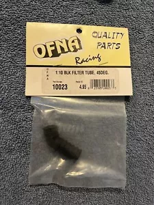 OFNA 10023 = 1:10 BLACK FILTER TUBE, 45DEG. (NEW) - Picture 1 of 3