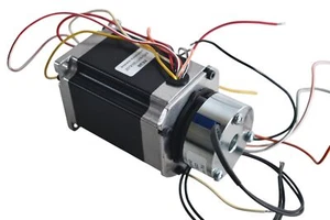NEU Anaheim Automation 23Y210D-LW8-12AE Servomotor BRK-12H-80-024-250 Bremse - Bild 1 von 4