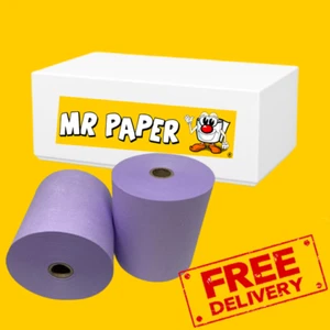 76 mm - 76 mm Purple Drystream / Wäscheband / Nassfestrollen - 20er-Pack - Bild 1 von 2