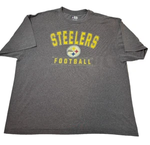 NFL Team Apparel Pittsburgh Steelers Short Sleeve Tee Shirt Men's Size 2XL - Picture 1 of 8