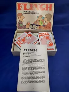 1976 Flinch Card Game Parker Brothers Famous Card Game Complete - Picture 1 of 4
