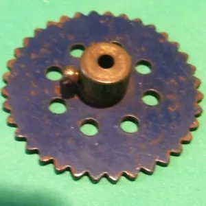 Rueda dentada Meccano azul, parte 95 - Imagen 1 de 2