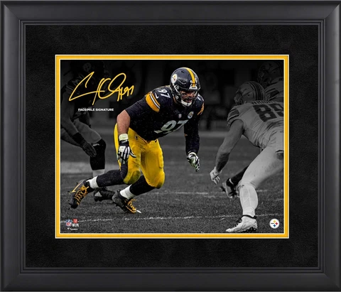 Cameron Heyward Pittsburgh Steelers Framed 11" x 14" Spotlight Cover