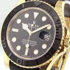 Rolex Yachtmaster 226658 42 Mm 18k Yellow Gold Yachtmaster Oysterflex Black Dial