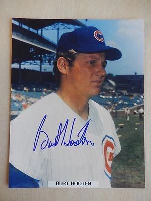 Fotografía autografiada de Burt Hooton de 8" X 10"  Foto 1 de 2