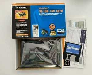 Linksys 10/100 LAN Card Ethernet Network Adapter Desktop LNE100TX ver. 5.1 NOS - Picture 1 of 4
