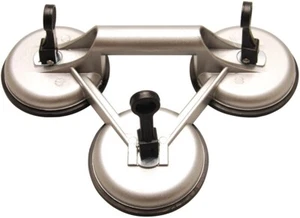 ODKURZACZ POTRÓJNY GUMOWY BGS, DRZWI ALUMINIOWE MINI, Ø 115 MM - Zdjęcie 1 z 1