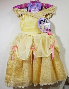 Disney Princess Belle Deluxe Dress - Picture 1 of 2