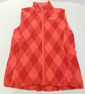 NIKE Mujer GOLF SPORT Rojo/Naranja CHALECO GRAN FORMA TALLA GRANDE D - Imagen 1 de 3