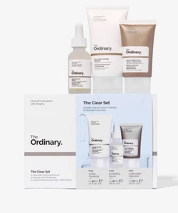 THE ORDINARY THE CLEAR SET A three-piece set of skincare essentials - Picture 1 of 2