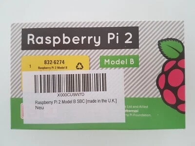Raspberry pi 2 Model b *NEU* unbenutzt - Bild 1 von 3