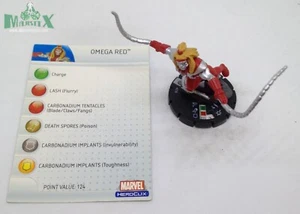 Heroclix Mutations and Monsters set Omega Red #038 Rare figure w/card! - Picture 1 of 1