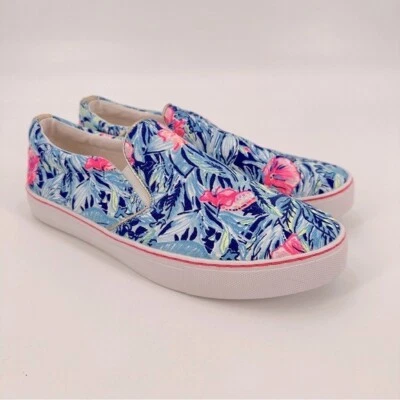 Zapatillas sin cordones Lilly Pulitzer Julie florales talla 9 Foto 1 de 4