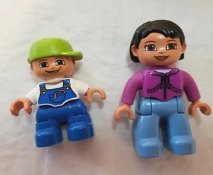 Lego Duplo - Set Mutter und Sohn Mutter Figur Stücke - Bild 1 von 6