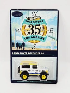 HOT WHEELS 35TH CONVENTION LAND ROVER DEFENEDER 90 LOW #294 NEW VERY NICE N676 - Picture 1 of 9