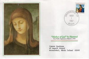 MOTHER OF GOD,  SNOWMASS, CO  1987   FDC16582 - Picture 1 of 2