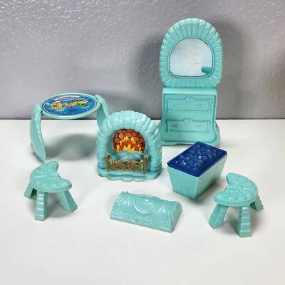 Lote de piezas accesorios muebles castillo cristal She Ra 1984 vintage Foto 1 de 4