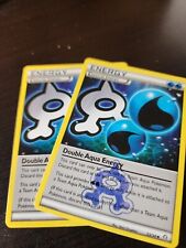 2x Double Aqua Energy - 33/34 - Uncommon NM Pokemon Double Crisis p1
