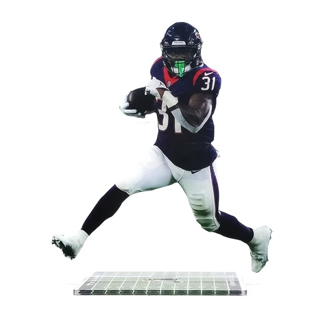 Dameon Pierce Figure - #31 of Houston Texans Rushes in with the Ball Ornament Cover